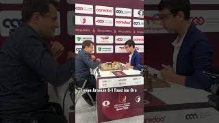 12-Year-Old Faustino Oro Defeats World No. 20 Levon Aronian In Round 1 Blitz