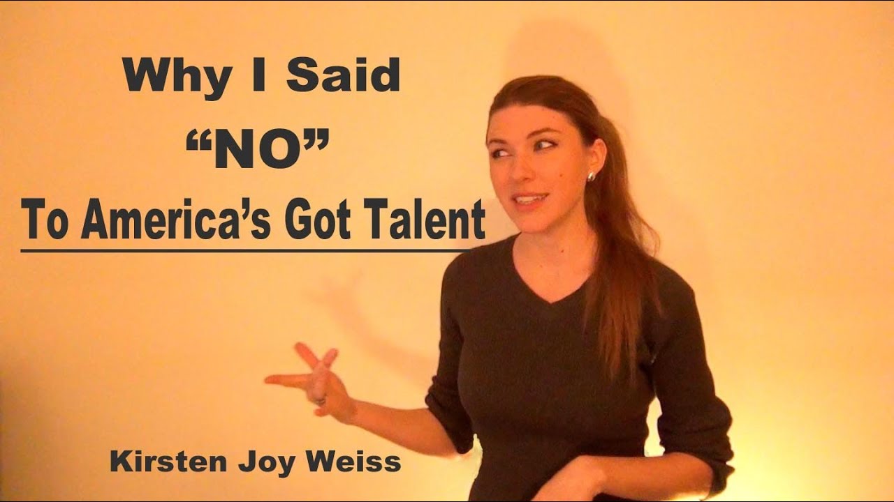 Why I Said No To America's Got Talent