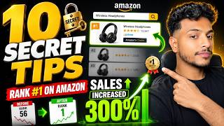 Full 10 Secret Amazon SEO Tips to Rank #1 & Increase Sales 🚀 | Amazon Listing Ranking |DAY 88 Guide