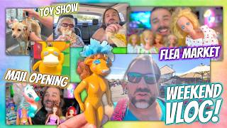 Weekend VLOG ~ Flea Market, Toy Show, & Mail Unboxing