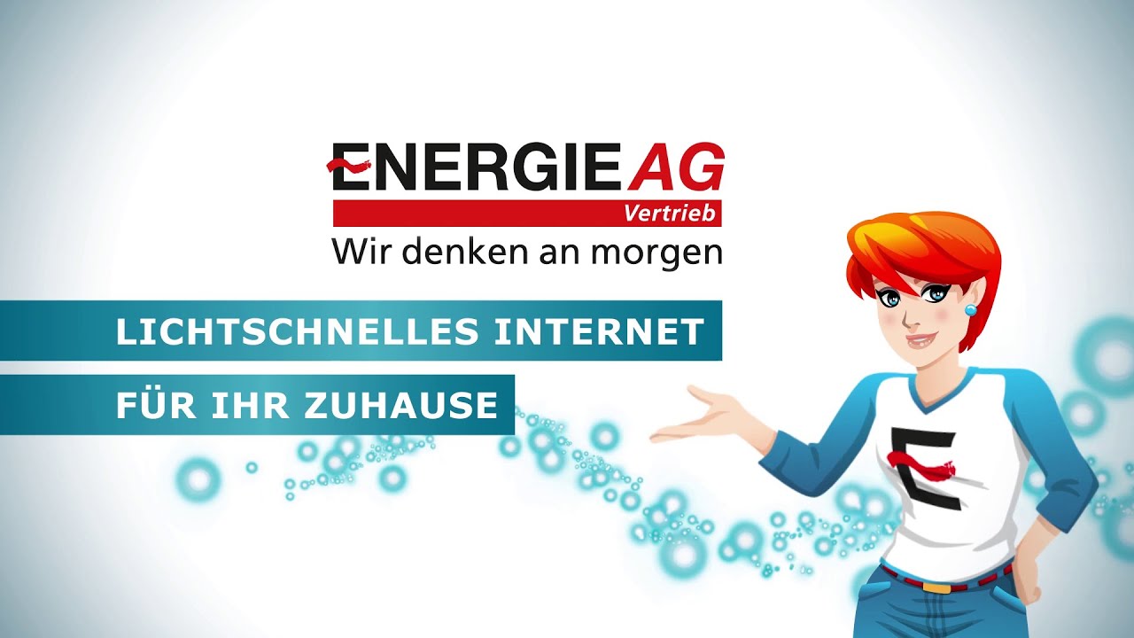 Energie AG Erklärvideo Glasfaserinternet