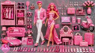 10 Minute Barbie Dream House Tour 🏡 All-Pink Doll Home & Friends | Soft Relaxing ASMR ✨ screenshot 4