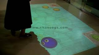 Interactive Floor Game - Color Balls