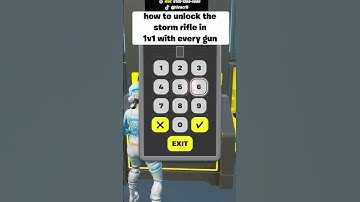 I Leaked How To Unlock The Storm Rifle in 1v1 With Every Gun
