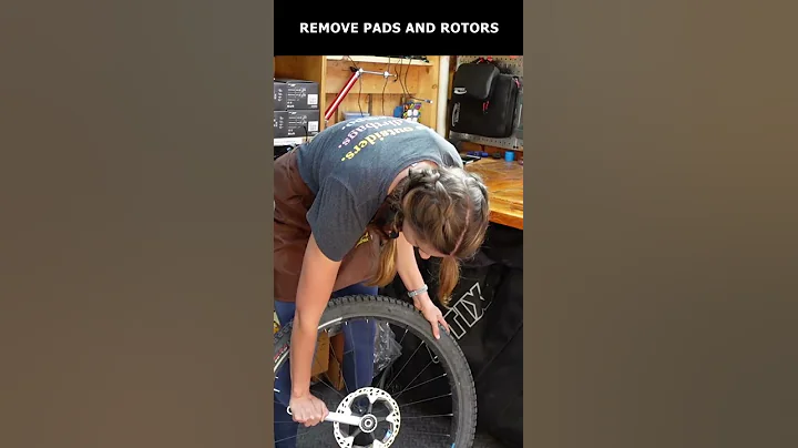 Fix squealing disc brakes #Shorts