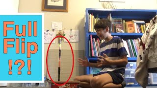 This Insane Trick Shot Took Me 10+ HOURS?!? | Full Flip Four Stack | Just WOW