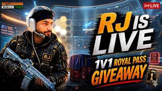 1V1 TDM WIN A FREE ROYAL PASS! 🎟️ | M416 GOD MODE ON 🔥 | BGMI LIVE screenshot 5