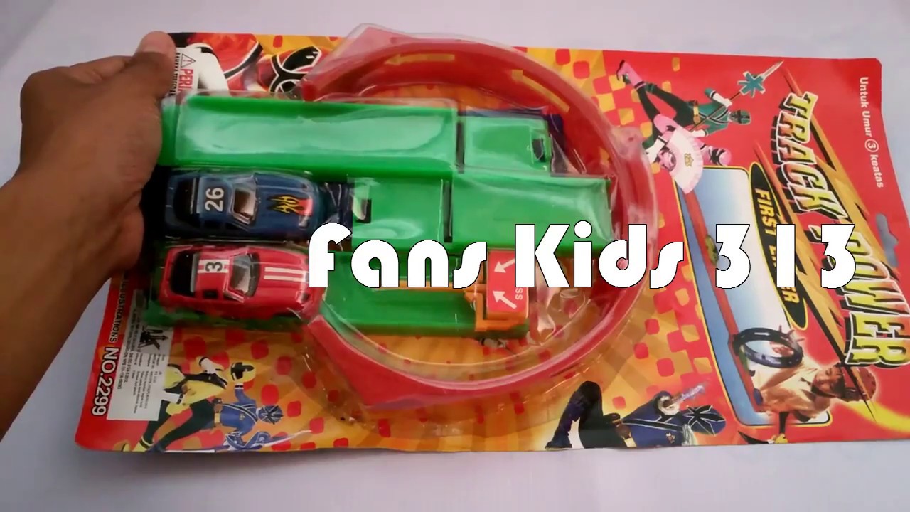 Buka Mainan Anak Mobil Track Power First Enter I Unboxing Toys Car