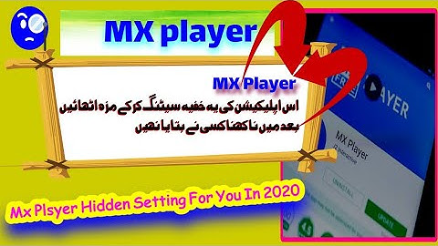 Mx player setting | How to enable kids lock in Mx player 2020