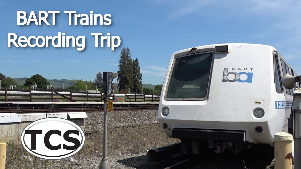 BART Trains Recording Trip