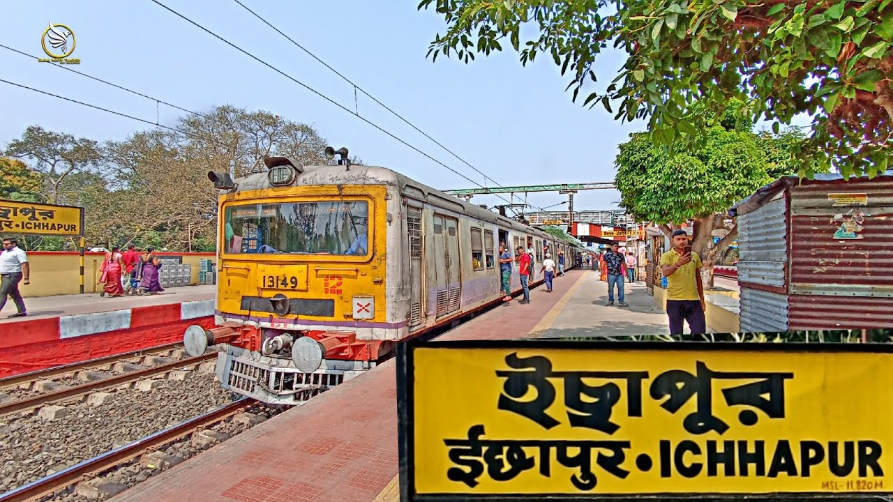 ইছাপুরের সব ট্রেনের ঘোষণা দিলাম!!😮 All Train Announcement of Ichhapur station🚏 Godda MEMU Passenger