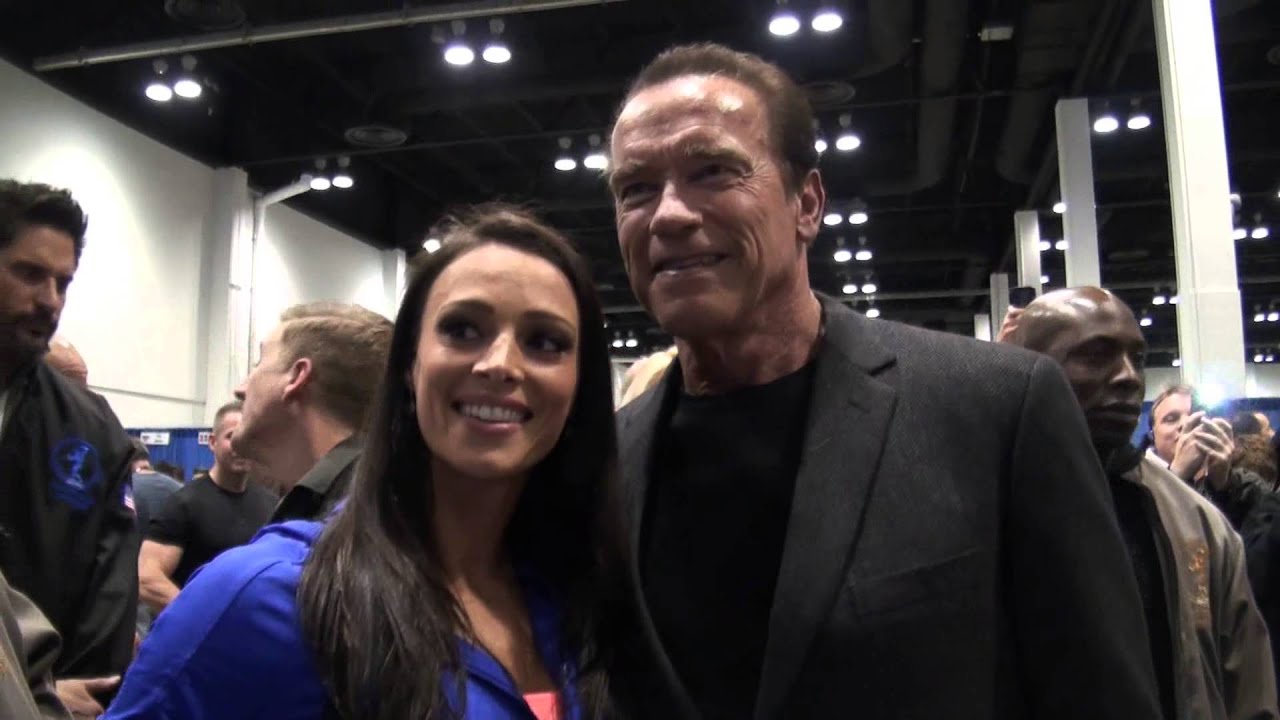 Arnold Schwarzenegger at the Meet and Greet 2014 Arnold Classic YouTube