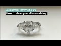 How to clean your diamond with #HJIJewelleryHacks