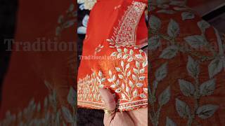 light weight Partywear Saree #saree #partywear #flipkart #shorts #libas