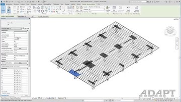 Using the Revit Link in ADAPT-Builder with Rebar and Tendons