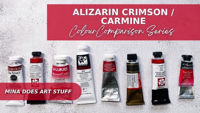 Alizarin Crimson and Lightfast Substitutions in Watercolour 