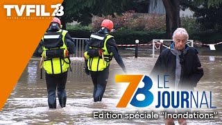 7/8 Le journal – Édition spéciale “inondations” du vendredi 10 juin 2016