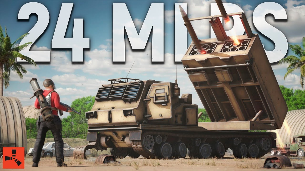 MLRS ROKETİ İLE RAİD ATTIĞIMIZ EVLERİ YOK ETTİK ! w/@EsquiRust Rust Türkçe