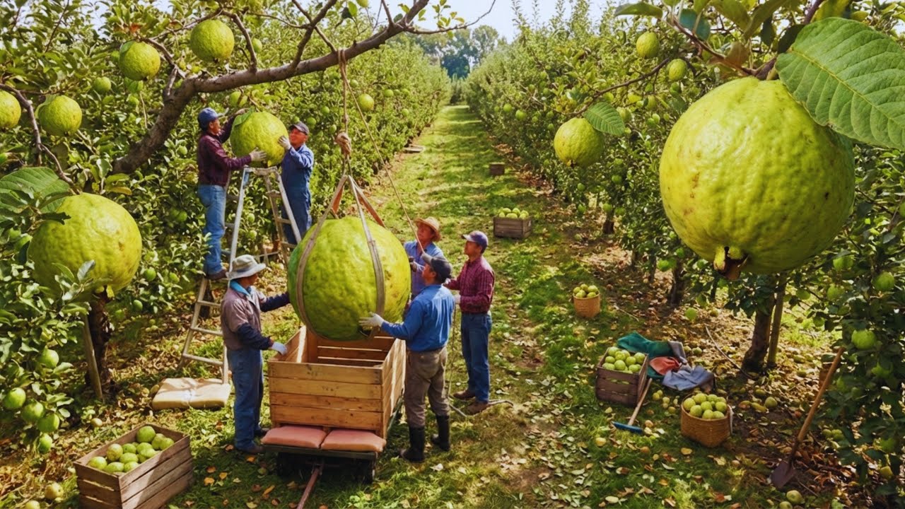 Cómo cultivan guayaba en México – ¡Los resultados podrían sorprenderte!