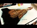 How to Paint Fashion Illustration Gold/Sparkling Gown: Pattern effect