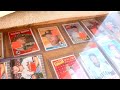 BUYING OLD BASEBALL CARDS AT THE FLEA MARKET!