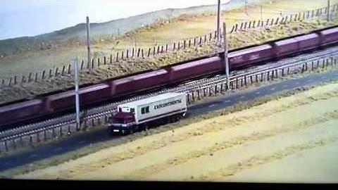 Modern image N Gauge scale model railway layout "Drem" - Ex