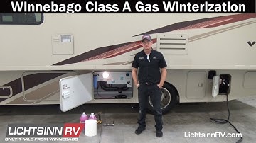 LichtsinnRV.com - How to Winterize a Winnebago Class A Gas Motorhome