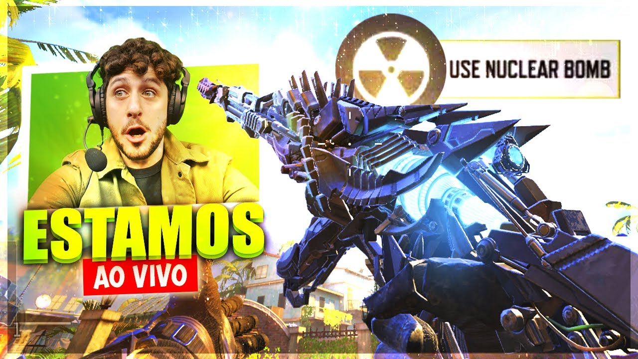 🔴COD MOBILE AO VIVO - ATUALIZOU!