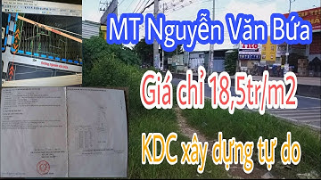 Đất Đẹp Mt Nguyễn Văn Bứa Gần ngã 3 với Phan Văn Hớn Hóc Môn |Tiện làm Biệt thự, Nhà xưởng, ..|aph