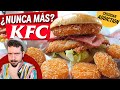 ¿NUNCA MÁS KFC? Os cuento por qué NO HE VUELTO hasta ahora PROBANDO CHEDDAR ADDICTION nuevo menú KFC