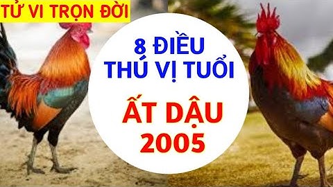 8 ĐIỀU THÚ VỊ VỀ TUỔI ẤT DẬU 2005 I SỰ NGHIỆP TÍNH CÁCH VẬN MỆNH NGƯỜI TUỔI DẬU - TỬ VI 12 CON GIÁP