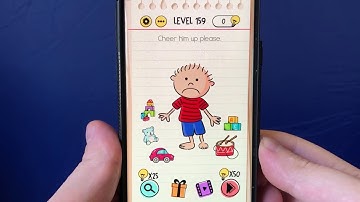 Brain Test Cheer him up please