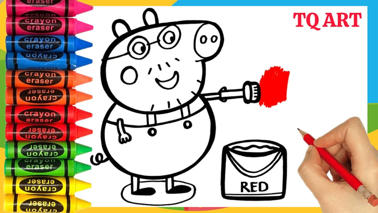 How To Draw Daddy Pig From Peppa Pig For Kids Peppa Pig Drawings how-to-draw-daddy-pig-from-peppa-pig-for-kids-peppa-pig-drawings