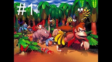 Donkey Kong Country - SNES - Gameplay #1