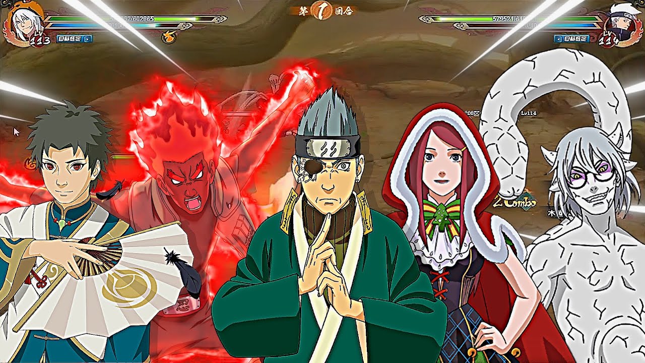 ЛУЧШАЯ ПОДДЕРЖКА НИНДЗЯ для МЕТА-КОМАНДЫ Финальной Битвы Хаширамы в NARUTO ONLINE