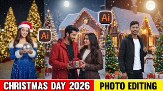 Christmas Day New Photo Editing 2026  | christmas day photo editing gemini prompts | Tech Gyan Pro  screenshot 5