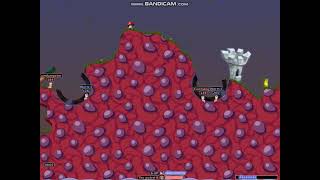 Worms Armageddon homing pigeon trick