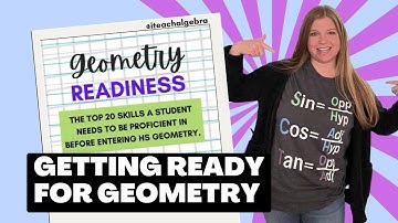 Getting Ready for Geometry Intro
