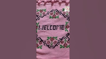 How to cross stitch #crossstitching #stitching #tutorial #crossstitchtutorial #crossstitch