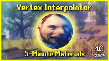 Vertex Interpolator // Optimization Gigachad | 5-Minute Materials [UE5]