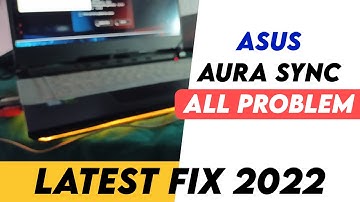 Asus Aura Sync Fix 2022 | No devices available fix | Armoury Crate not working | Asus Aura Creator