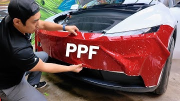 PPF Wrap Install on NEW Model Y Standard Front Bumper