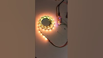 Ws2812B led strip control by esp8266 #led #arduino #esp8266 #nodemcu