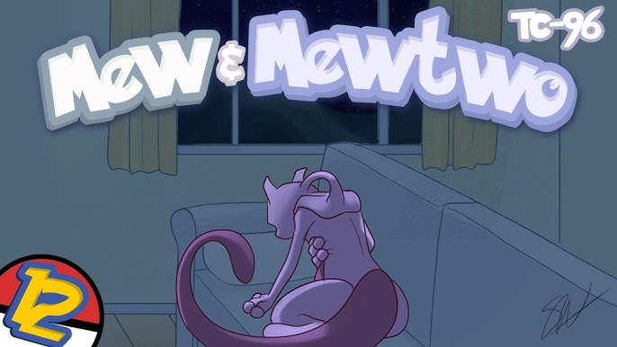 Mew defeats Mewtwo #Pokemon #Mew #Mewtwo #Stinky #Burn #Comic