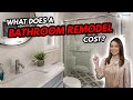 How Much Does a Bathroom Remodel Cost & Bathroom Remodel Cost Saving Tips