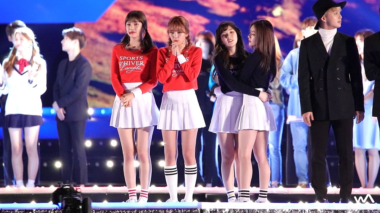 161022 레드벨벳 (Red Velvet) 오프닝 리허설 대기 직캠 @KBS 청소년 음악회 Fancam by -wA-