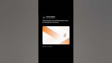 Stack Overflow Biggest Lay off | Tech News #stackoverflow #coding #codinglife #tech #shorts
