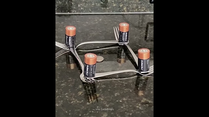 Look at the fork and battery-in power