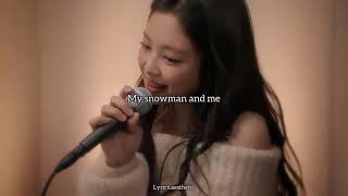 Jennie - Snowman (Cover) (English Lyrics) Resimi