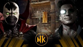 Mortal Kombat 11 - Spawn Vs Revenant Johnny Cage (Very Hard)